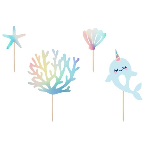 Cake Topper - Narwal