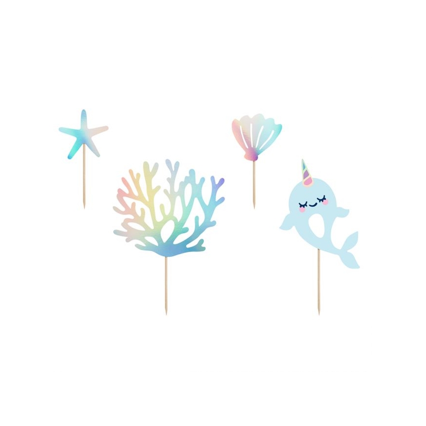 Cake Topper - Narwal
