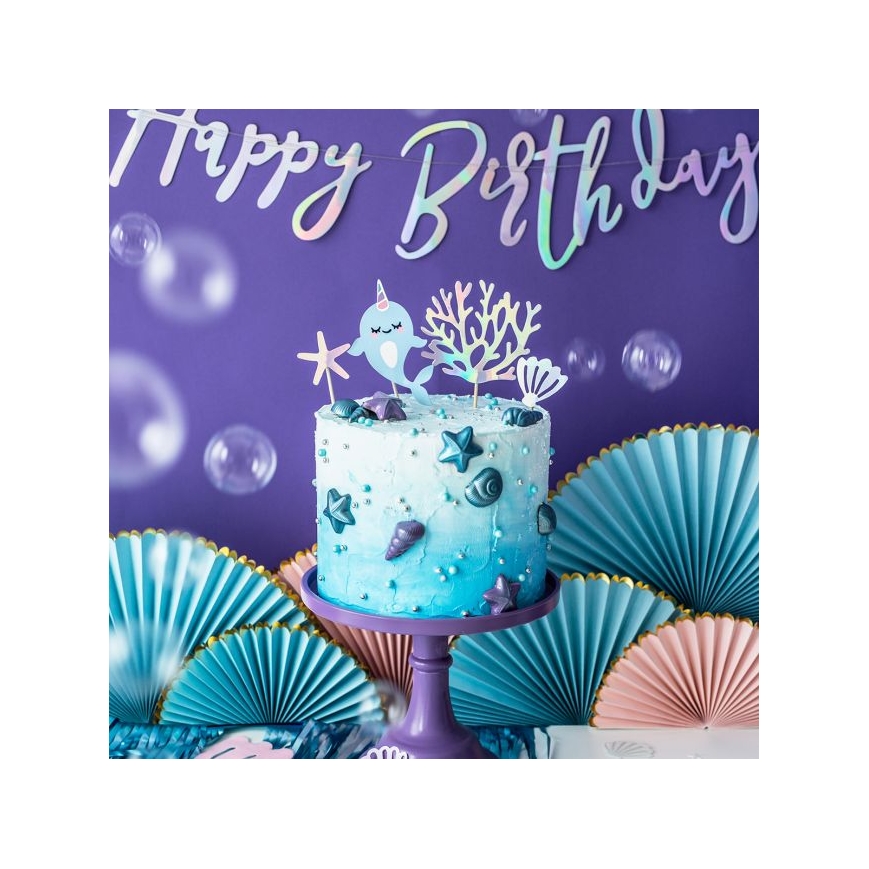 Cake Topper - Narwal