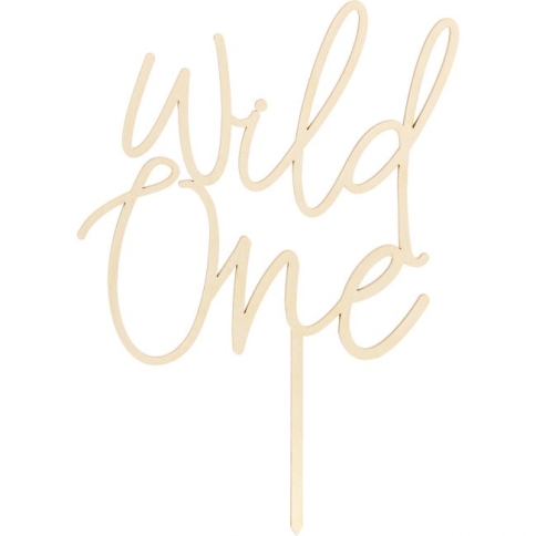 Cake Topper - wild one