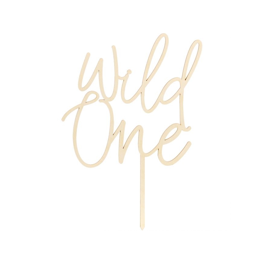 Cake Topper - wild one