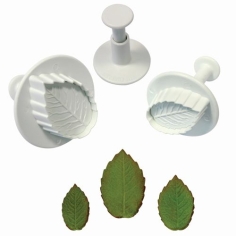 Rosenblätter Ausstecher 3er Set