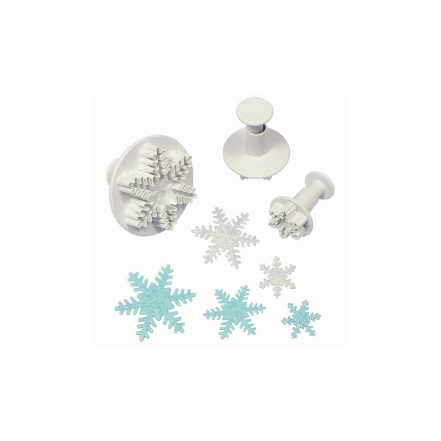 Schneeflocken Ausstecher 3er Set