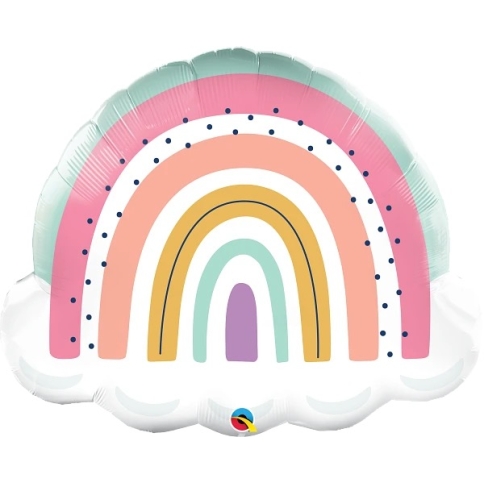Folienballon Boho Rainbow