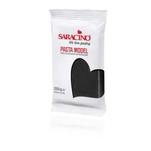 Saracino Modellierfondant schwarz