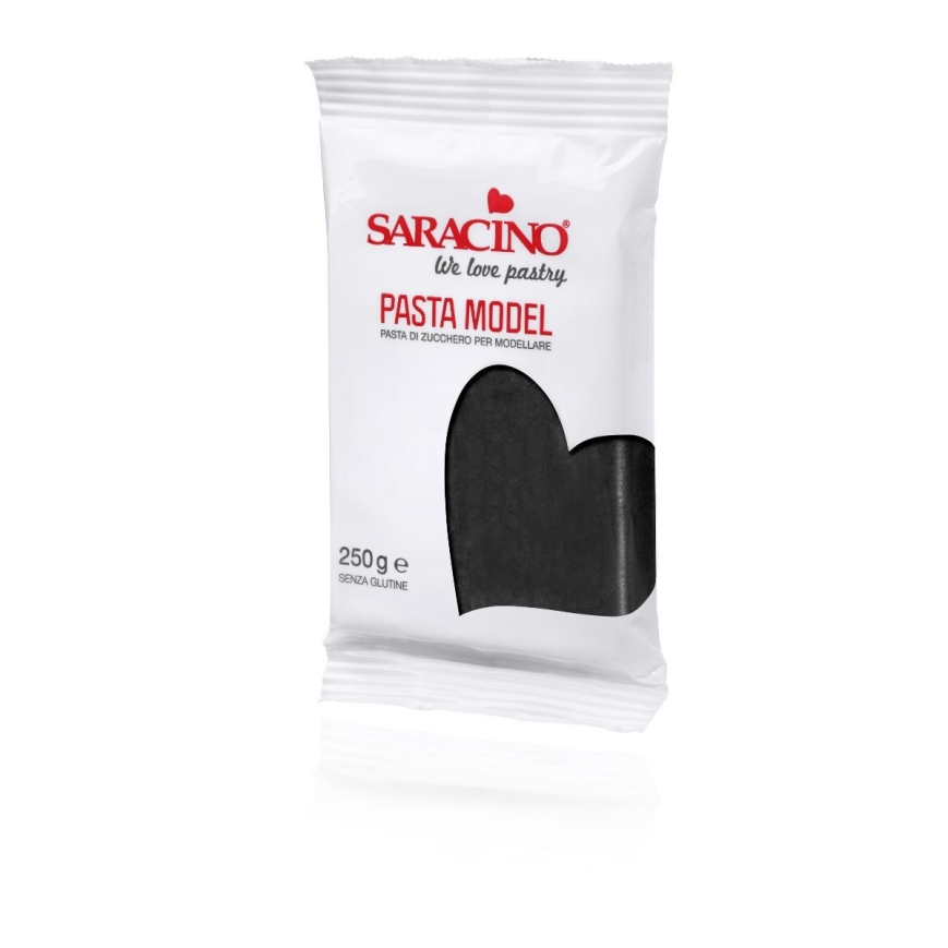 Saracino Modellierfondant schwarz