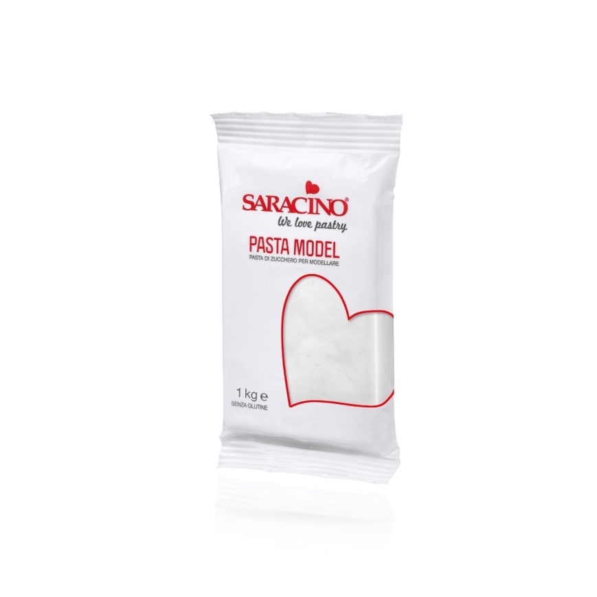 Saracino Modellierfondant weiss