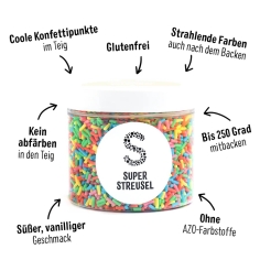 Backfeste Streusel