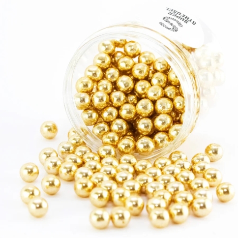 Schokokugeln Gold