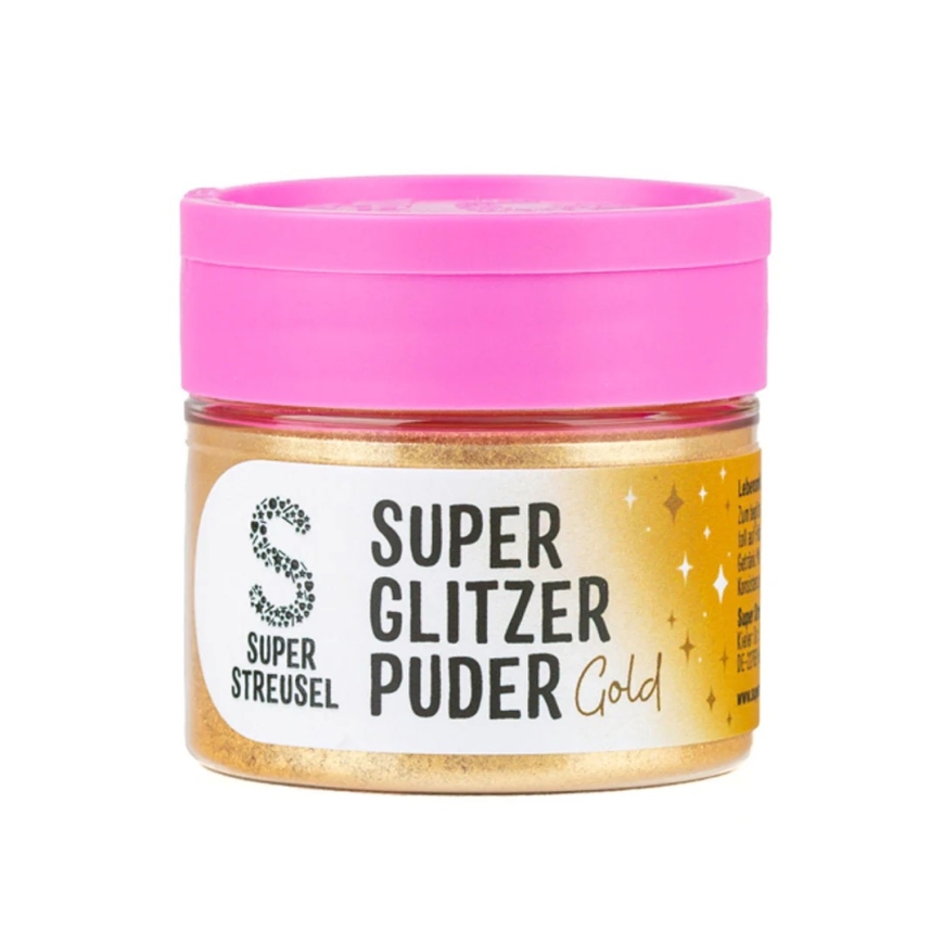 Super Glitzer Puder Gold