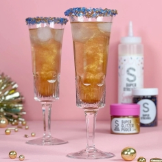 Super Glitzer Puder Gold