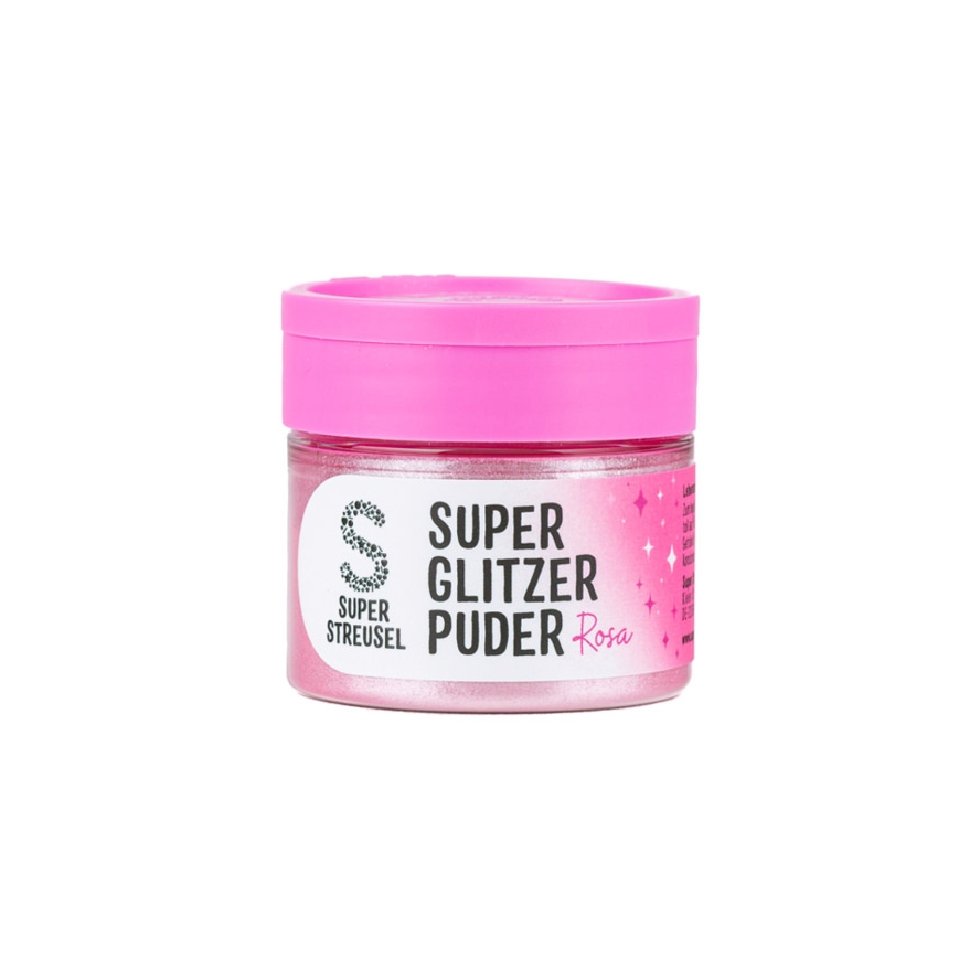 Super Glitzer Puder Pink