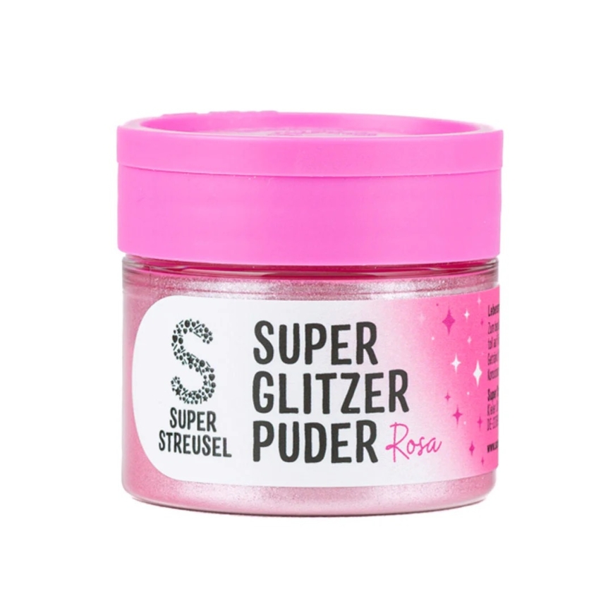 Super Glitzer Puder Rosa
