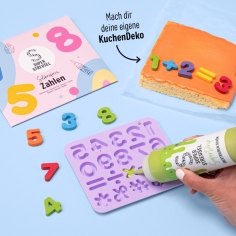 Super Streusel Silikonform Zahlen