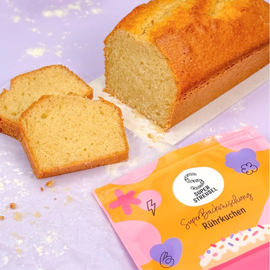 Super Streusel SuperBackmischung Rührkuchen