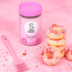 Super Streusel SuperGlasur rosa