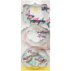 Ausstecher Schilder/ Etiketten 6er Set