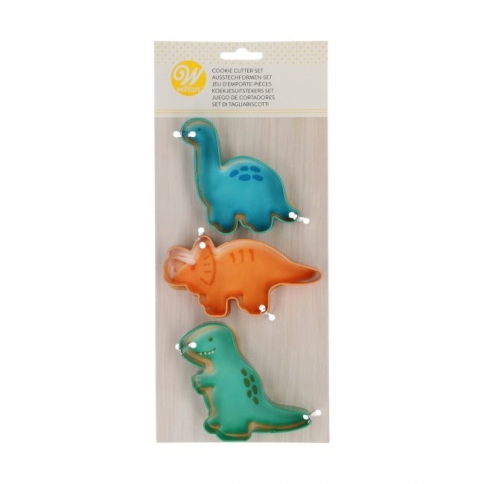 Dinosaurier Ausstecher 3er Set