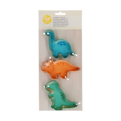 Dinosaurier Ausstecher 3er Set